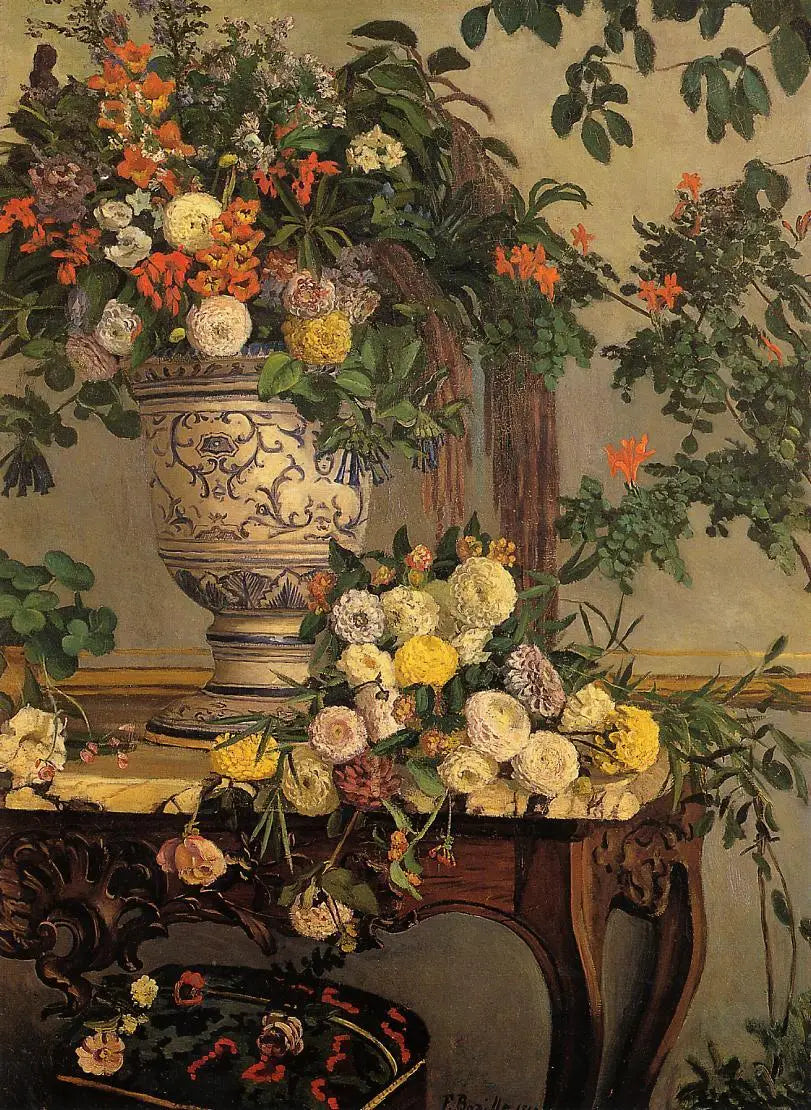 Fleurs - Frédéric Bazille