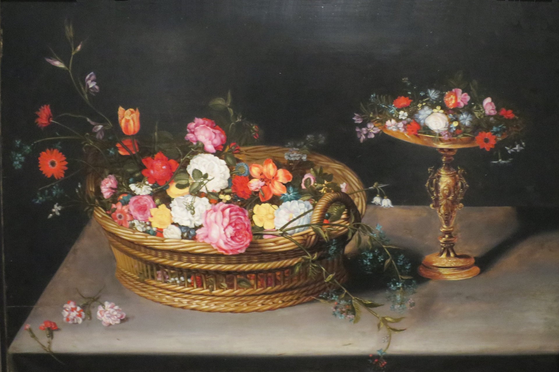 Fleurs - Jan Brueghel l'Ancien image 1 copie de tableau peinte à la main