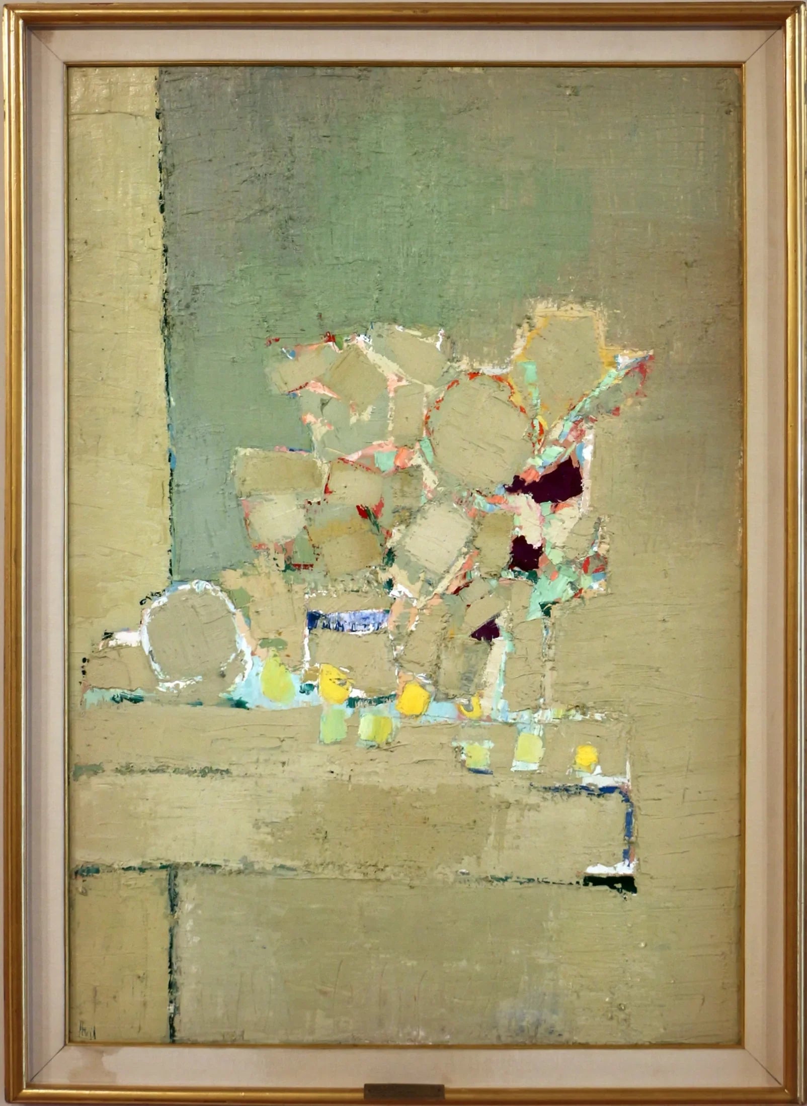 Fleurs - Nicolas de Staël image 1 copie de tableau peinte à la main