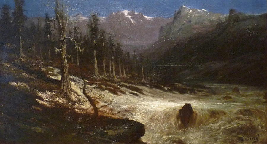 Fleuve des Alpes - Gustave Doré