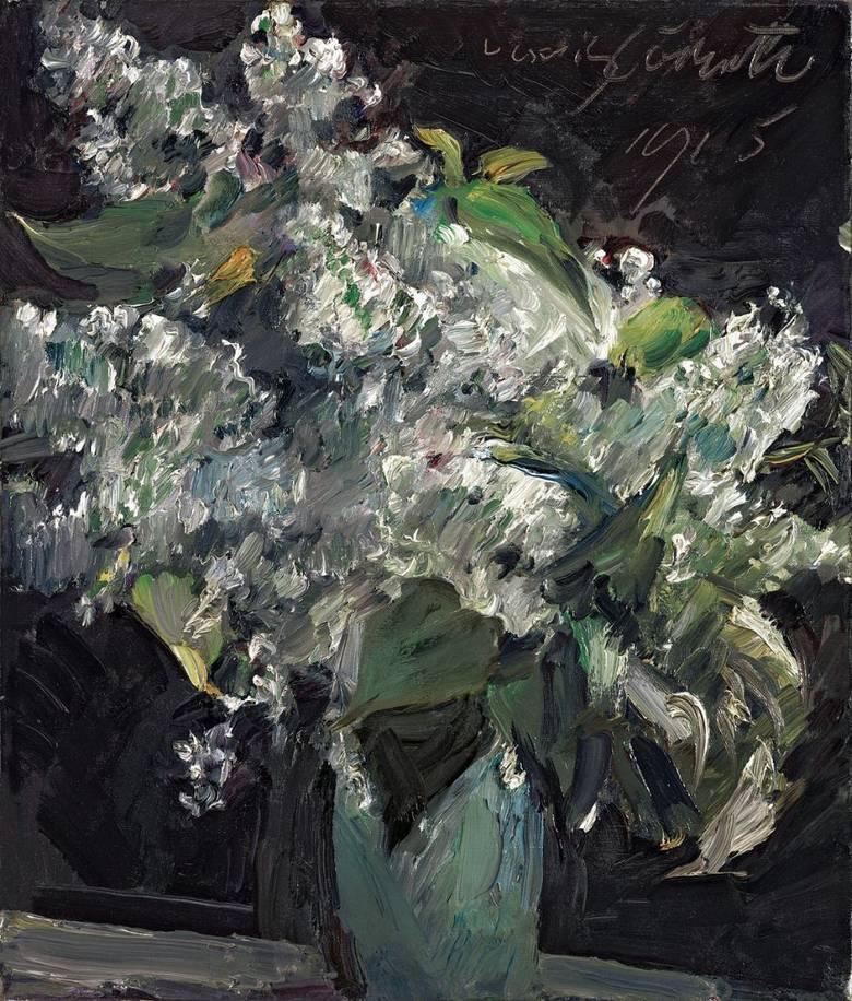 Flieder in Vase - Lovis Corinth