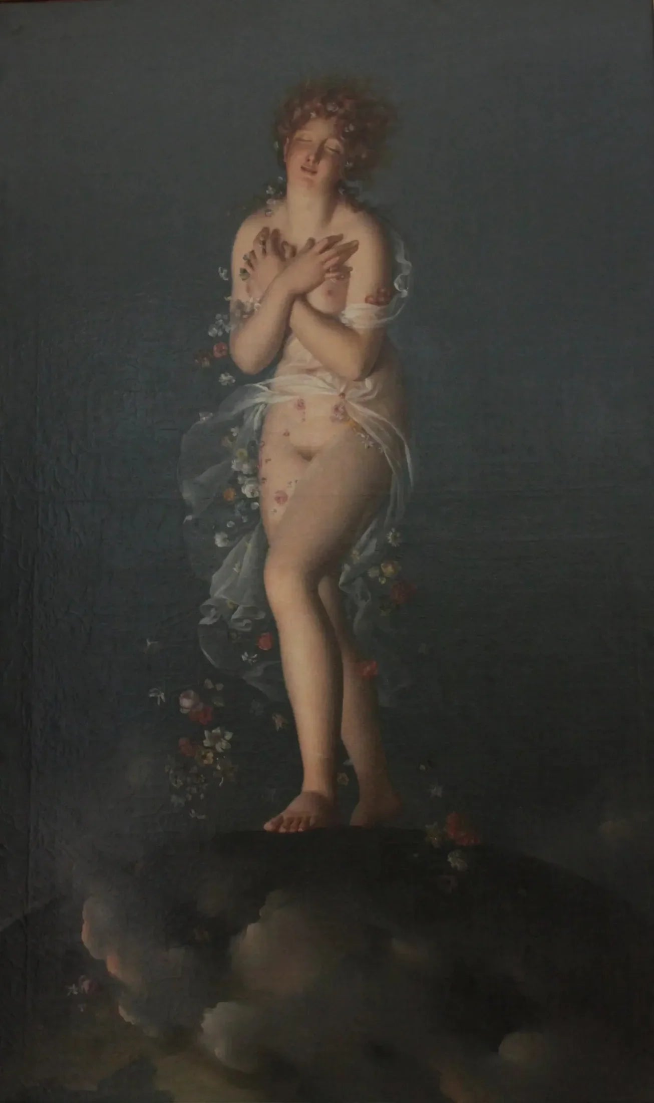 Flore caressée par Zéphyr - François Gérard image 1 tableau peint à l’huile sur toile