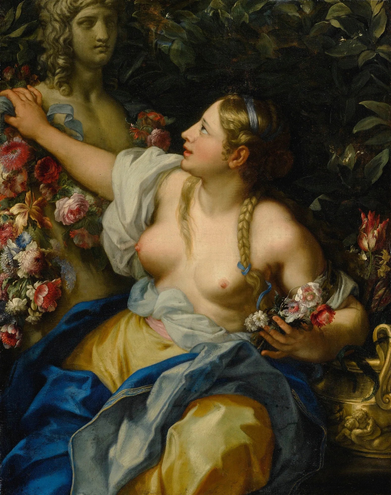 Flore - Carlo Maratta image 1 tableau peint à l’huile sur toile