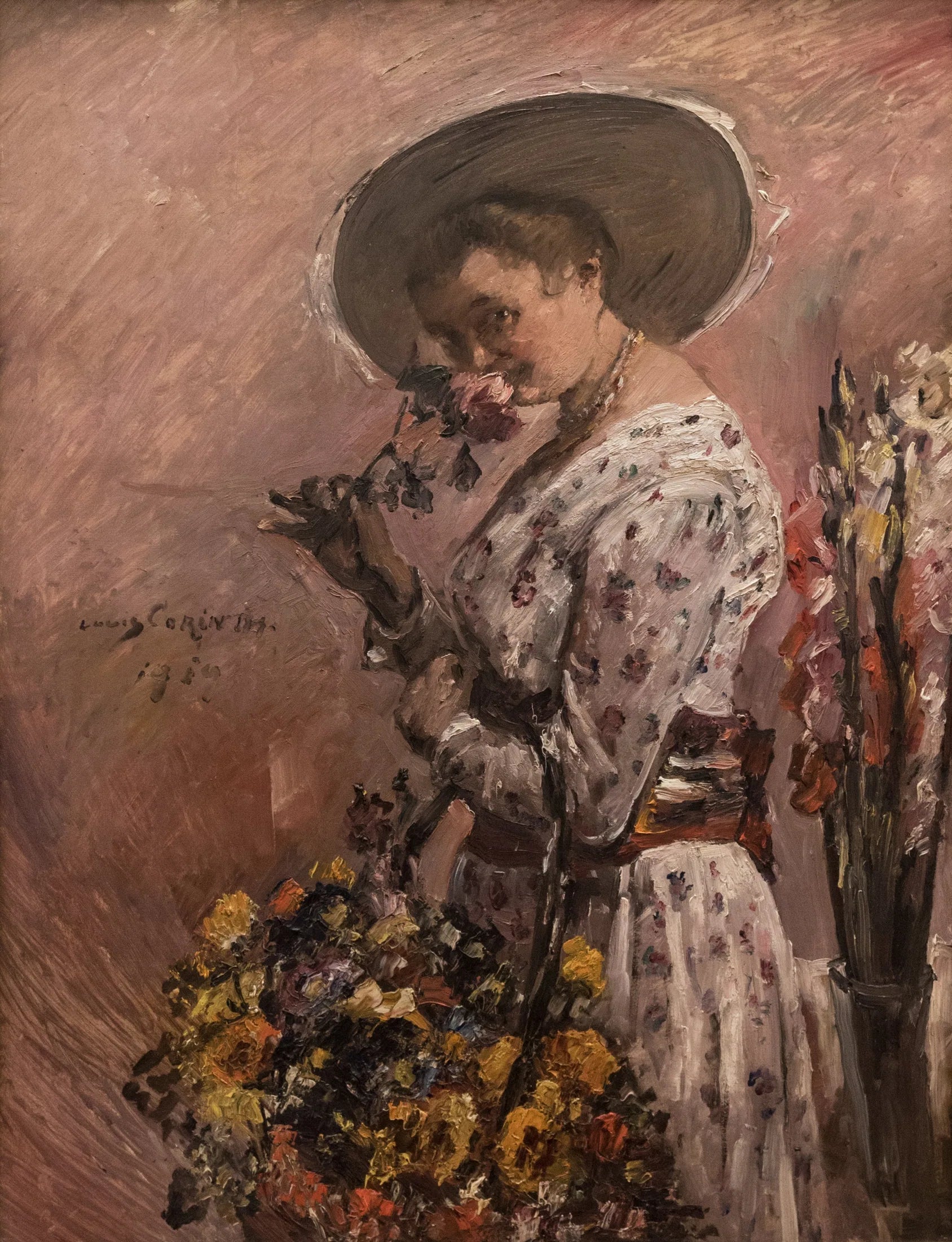 Flore - Lovis Corinth image 1 copie de tableau peinte à la main