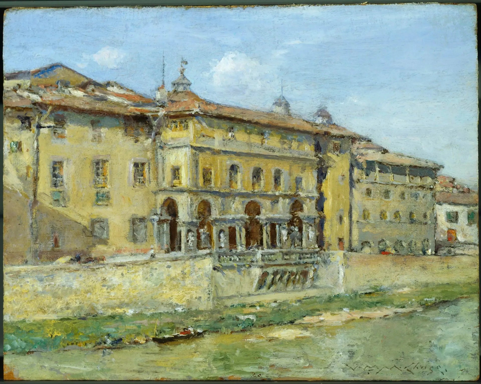 Florence - William Merritt Chase image 1 reproduction d’œuvre d’art à l’huile