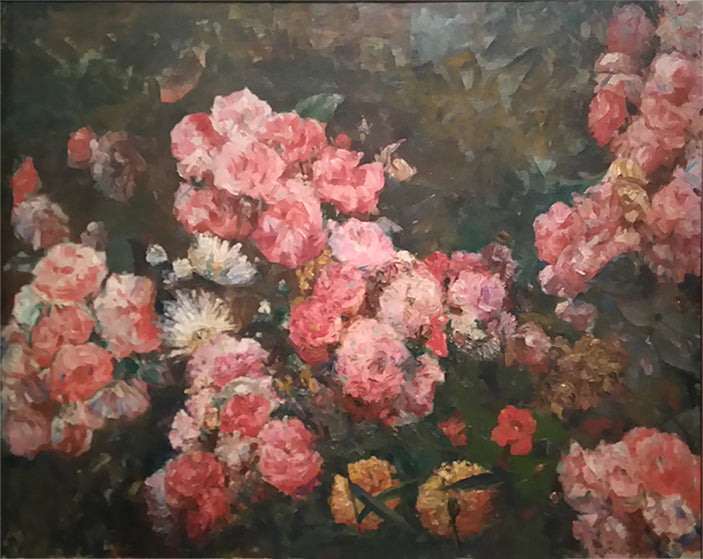 Flores - Eliseu Visconti image 1 copie peinte à la main à l’huile