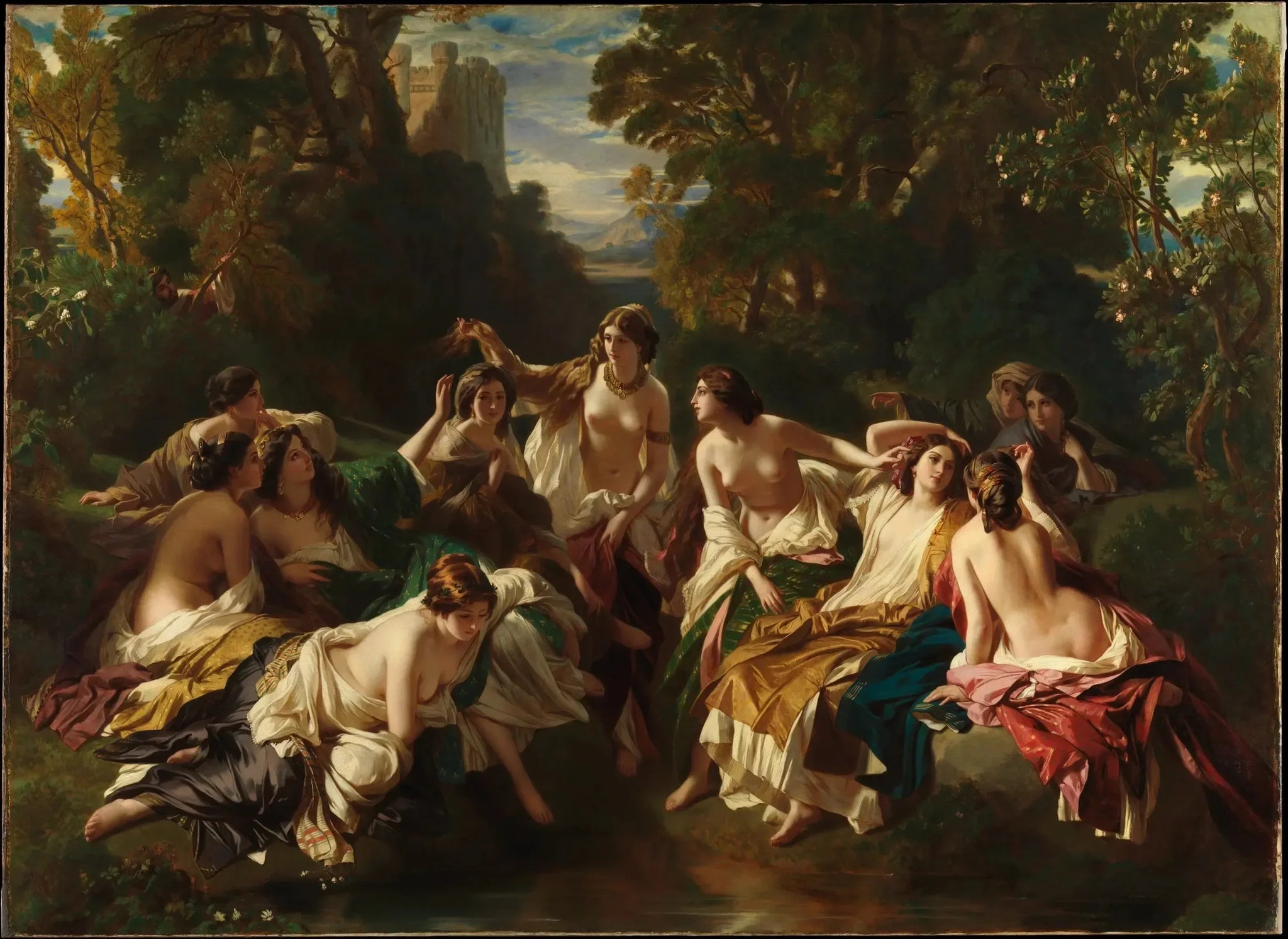 Florinda - Franz Xaver Winterhalter image 1 reproduction réalisée par Alpha Reproduction