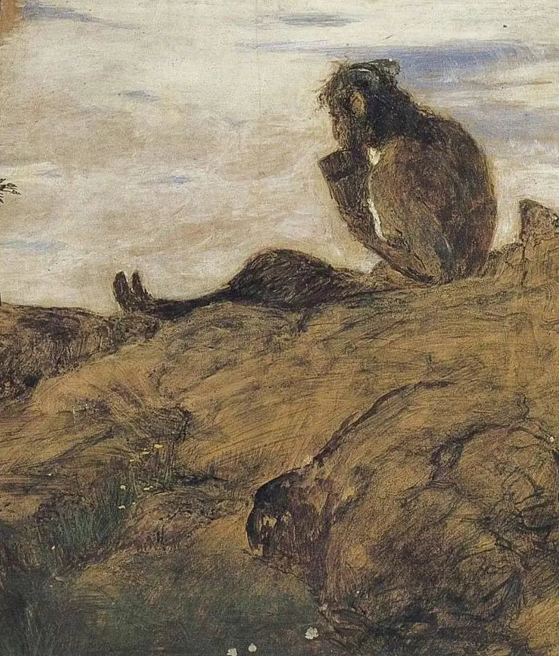 Flötender Pan - Arnold Böcklin