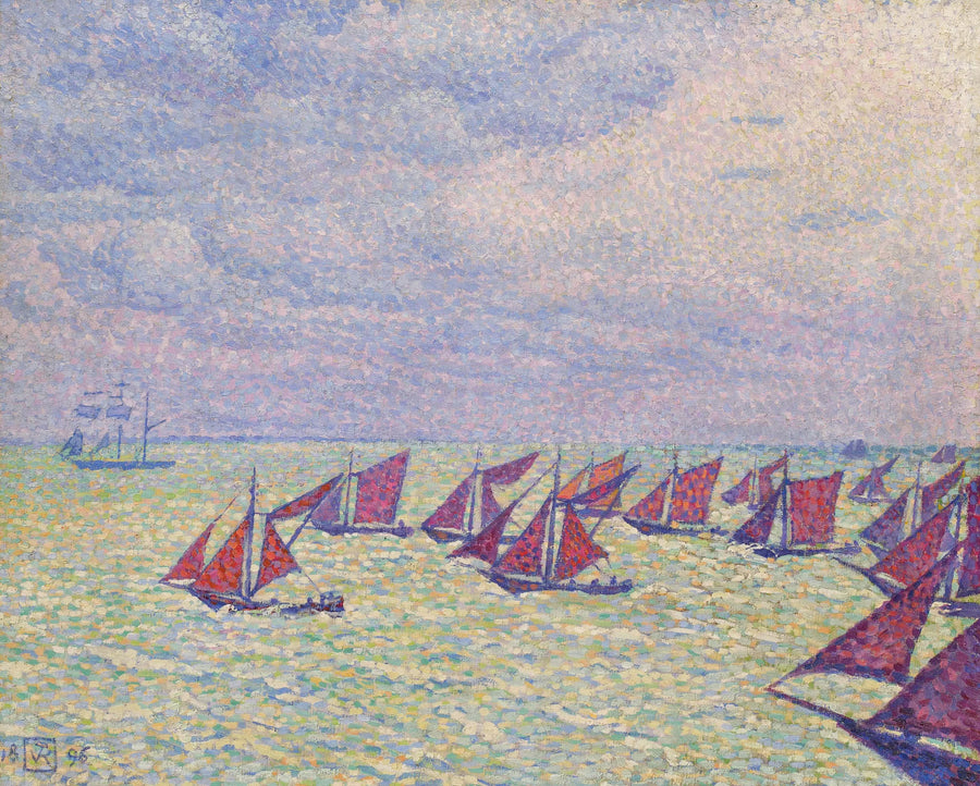 Flottille d’Arnemuiden - Théo van Rysselberghe