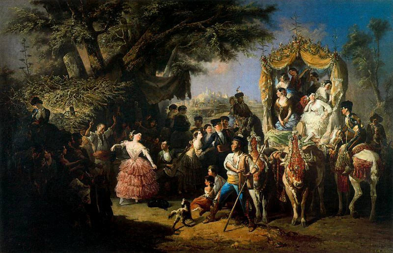 La foire de Santiponce - Manuel Rodríguez de Guzmán