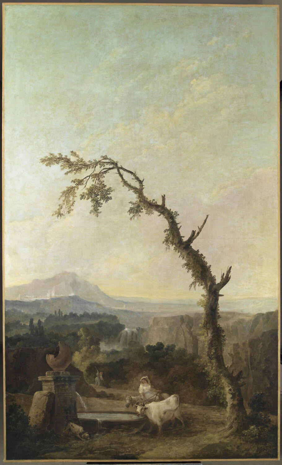 La fontaine - Hubert Robert