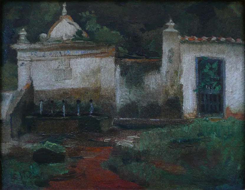 Fonte Judith - Teresópolis - Eliseu Visconti image 1 reproduction d’œuvre d’art à l’huile