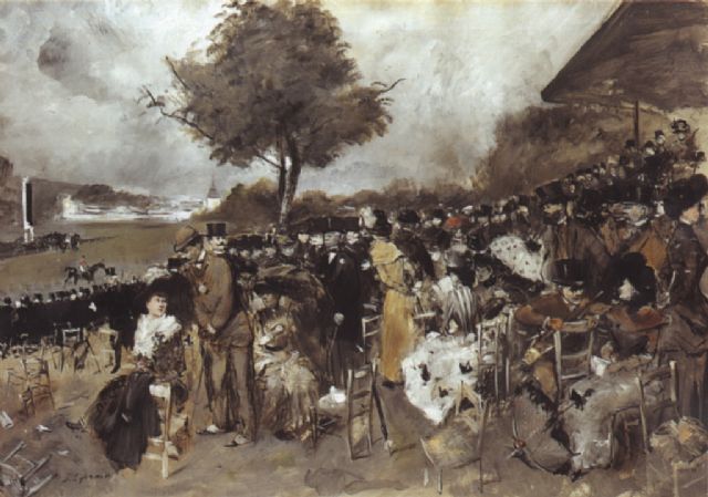 Au champ de courses - Jean-Louis Forain