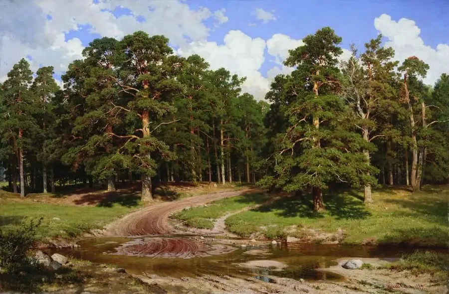 Forêt de pins - Ivan Chichkine