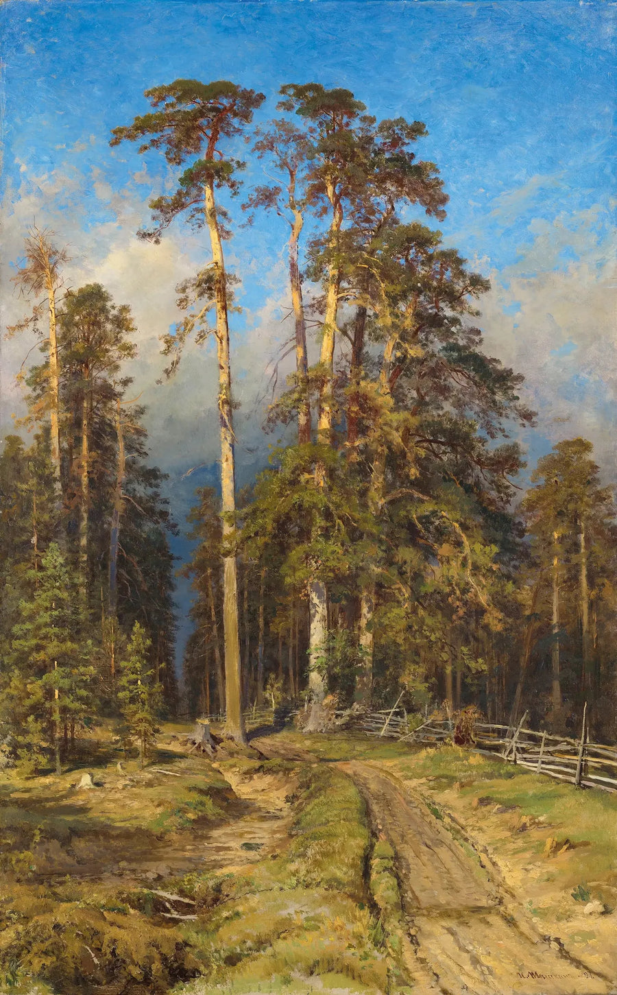 Forêt de pins - Ivan Chichkine