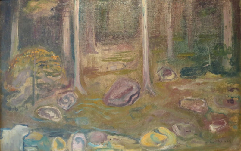 Forêt - Edvard Munch