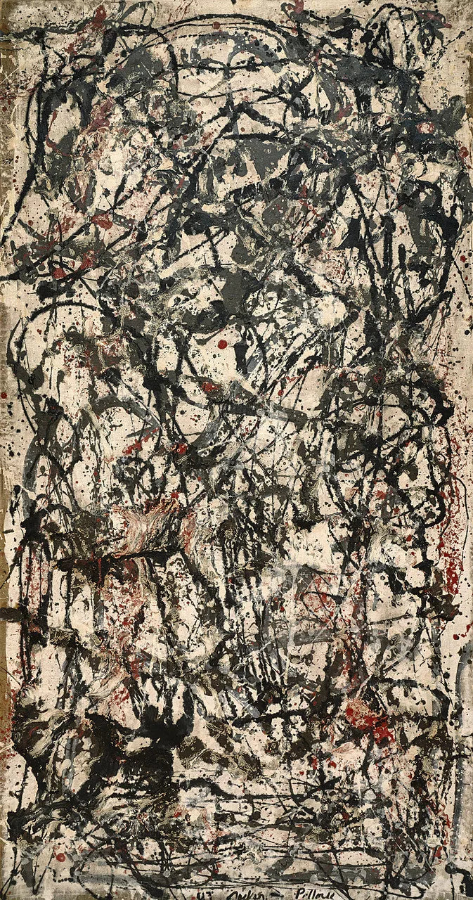 Forêt enchantée - Jackson Pollock image 1 reproduction réalisée par Alpha Reproduction