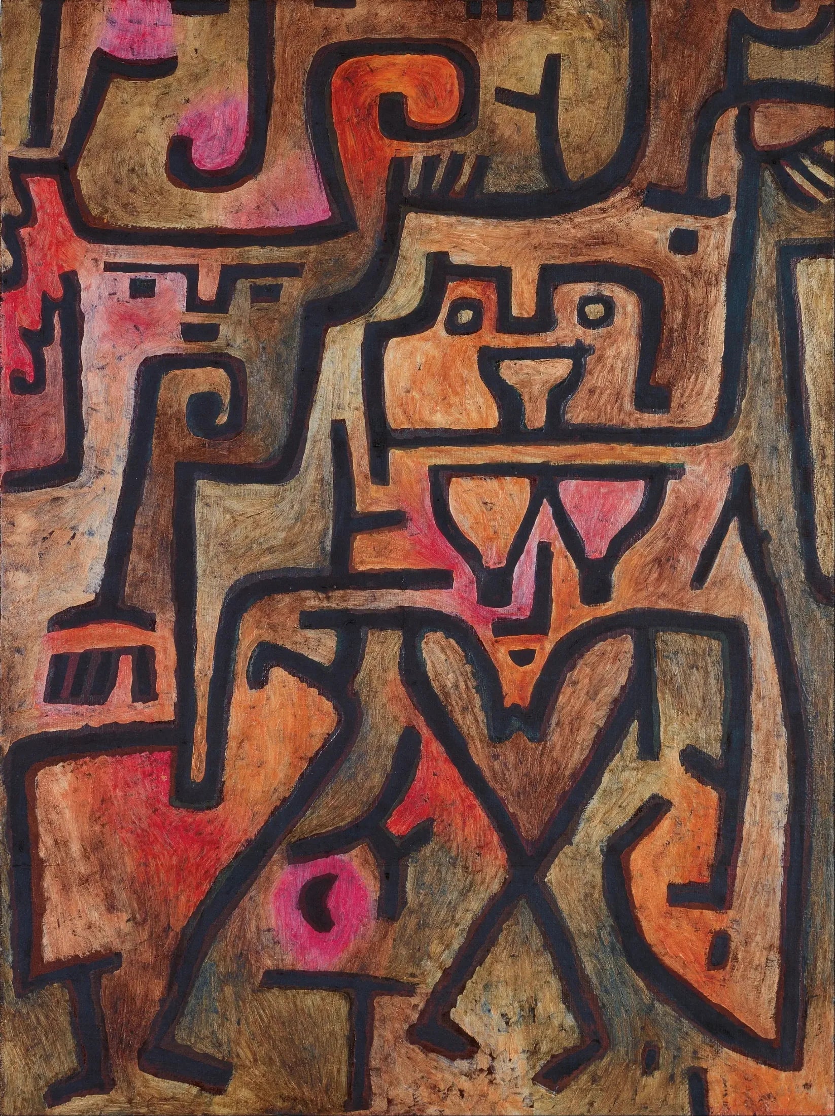 Forêt-Hexen - Paul Klee image 1 tableau peint à l’huile sur toile