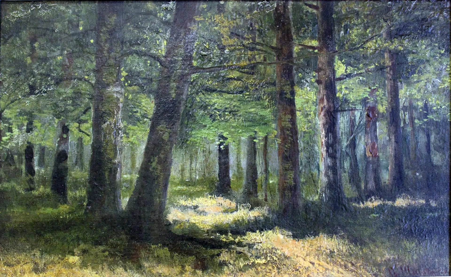 Forêt - Ivan Chichkine image 1 tableau peint à l’huile sur toile