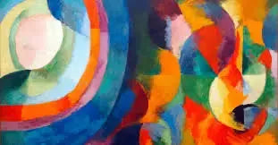 Formes circulaires. Soleil, Lune - Robert Delaunay image 1 copie de tableau peinte à la main