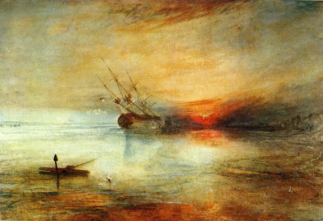 Fort Vimieux - J. M. W. Turner image 1 reproduction artisanale de tableau
