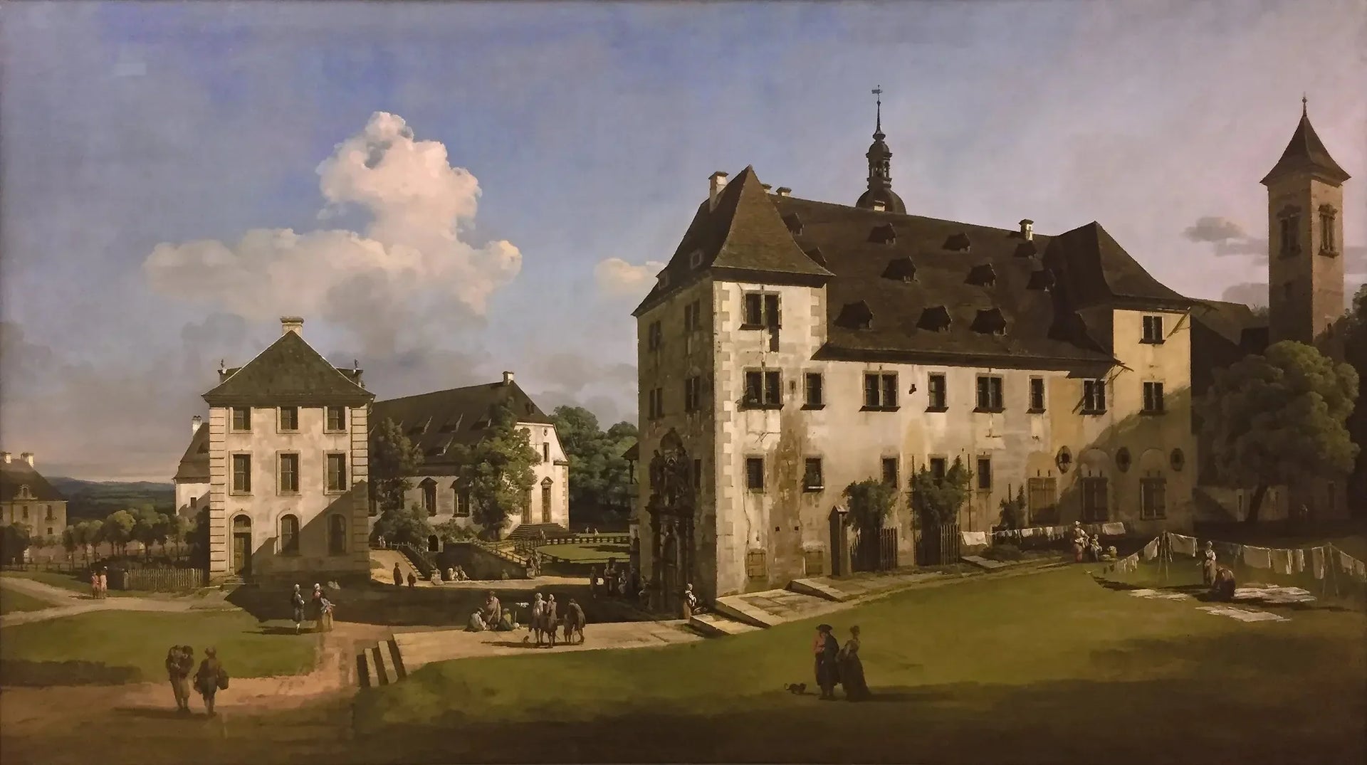 Forteresse de Königstein - Canaletto image 1 reproduction d’œuvre d’art à l’huile