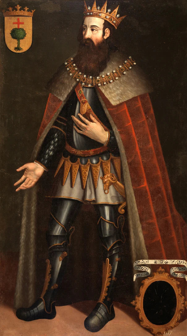 Fortunio Garcés I III roi de Sobrarbe - Artiste inconnu
