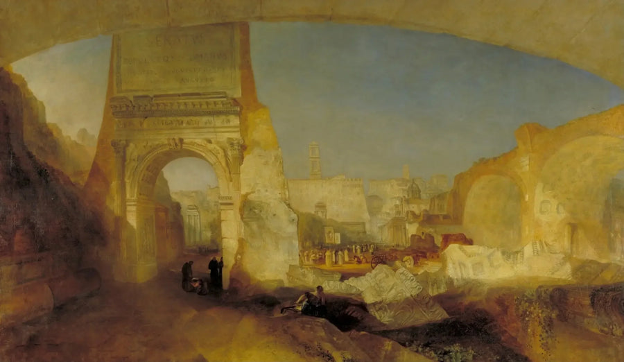 Forum Romanum, for Mr Soane's Museum - J. M. W. Turner