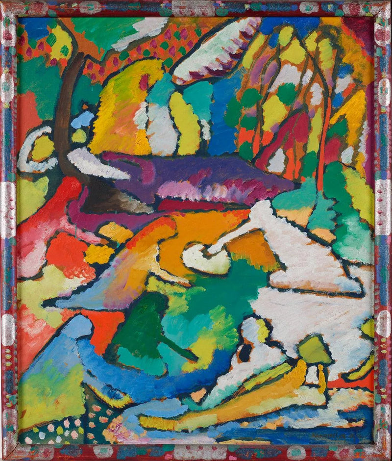 Fragment zu Komposition II - Vassily Kandinsky