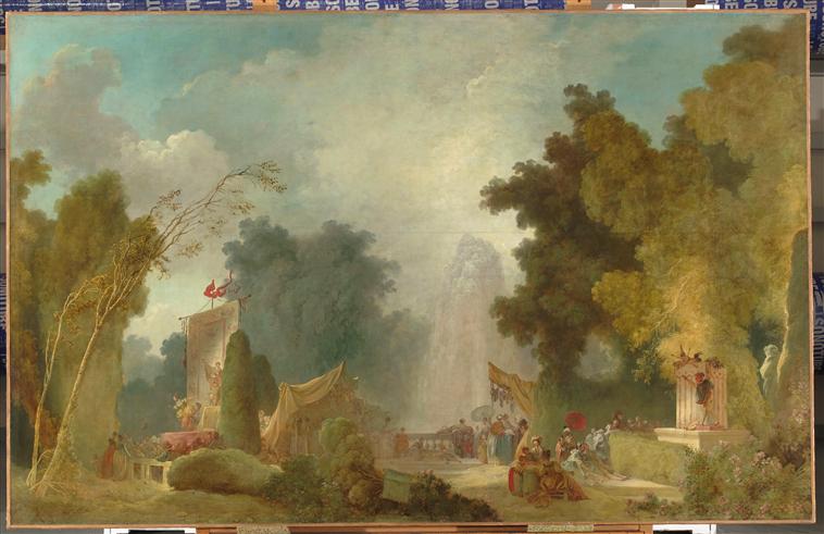 La Fête à Saint-Cloud - Jean-Honoré Fragonard