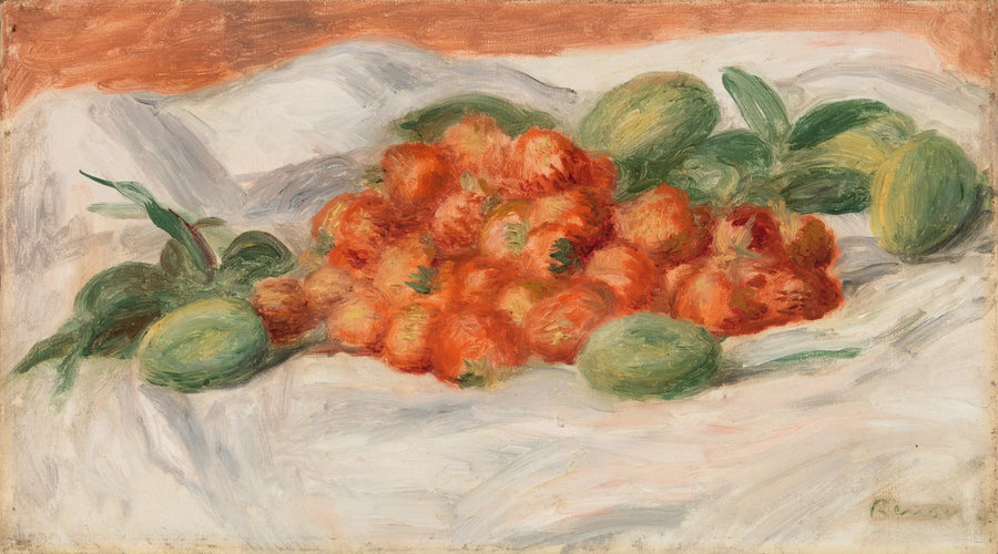 Fraises et amandes - Pierre-Auguste Renoir