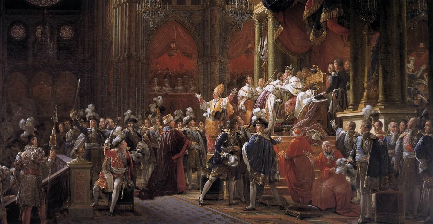 Charles X en costume de sacre - François Gérard