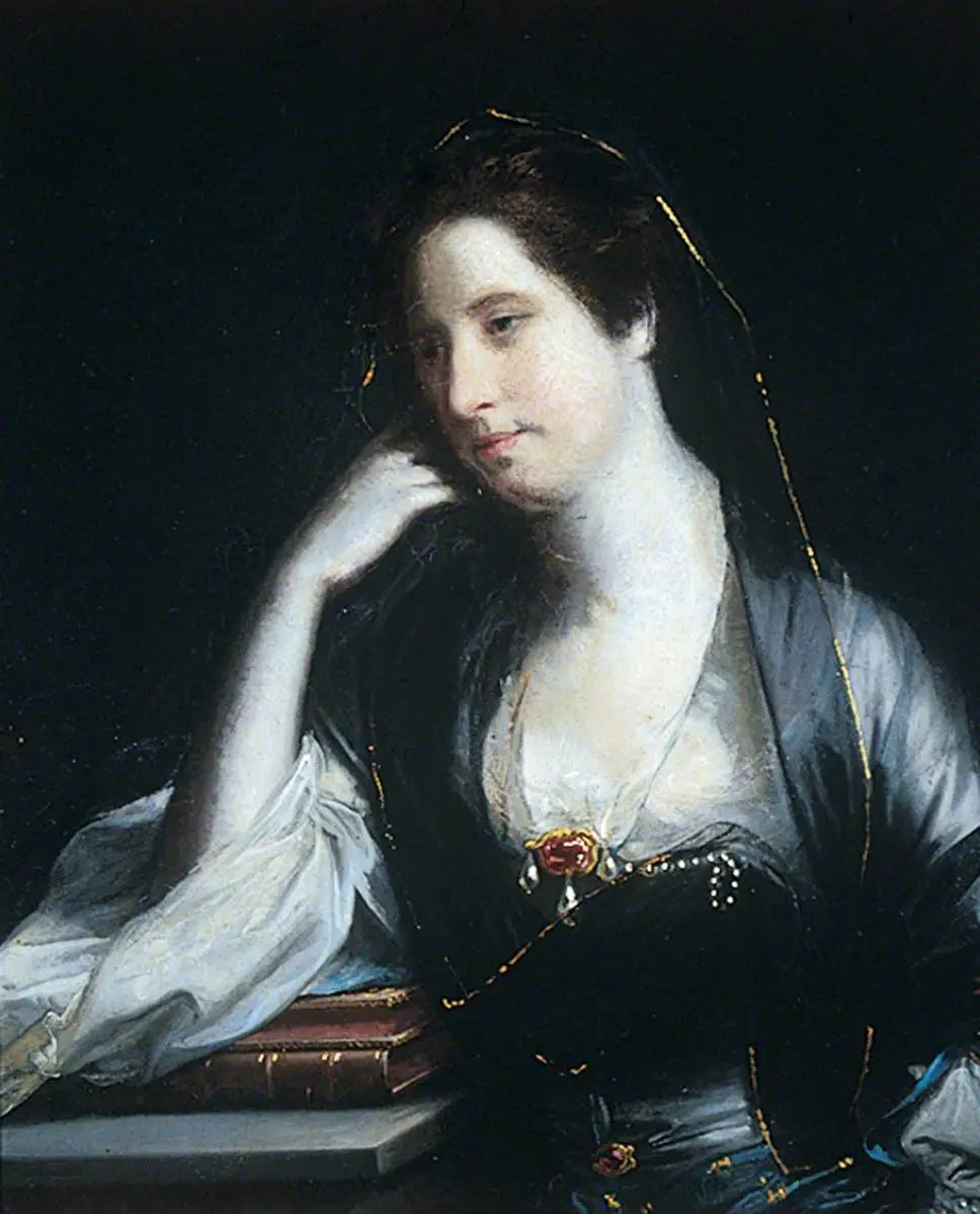 Frances, vicomtesse Irwin (1734–1807), née Frances Gibson Shepheard - Joshua Reynolds image 1 copie de tableau peinte à la main