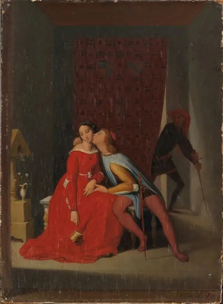 Francesca da Rimini et Paolo Malatesta - Jean-Auguste-Dominique Ingres