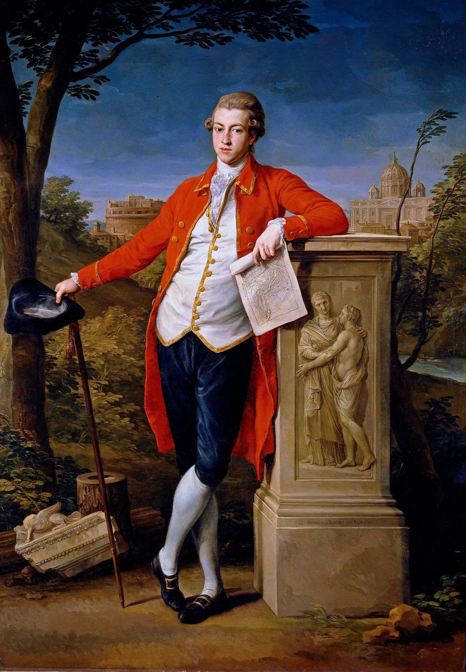 Francis Basset, Ier baron de Dunstanville - Pompeo Batoni image 1 tableau peint à l’huile sur toile