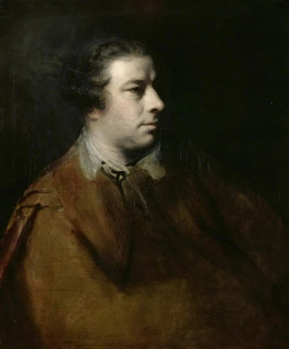 Francis Hayman (1708–1776) - Joshua Reynolds image 1 reproduction artisanale de tableau