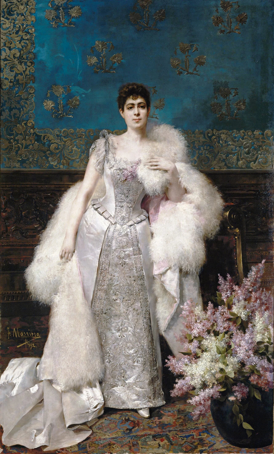 Francisca Aparicio et Mérida, marquise de Vistabella - Francesc Masriera Manovens