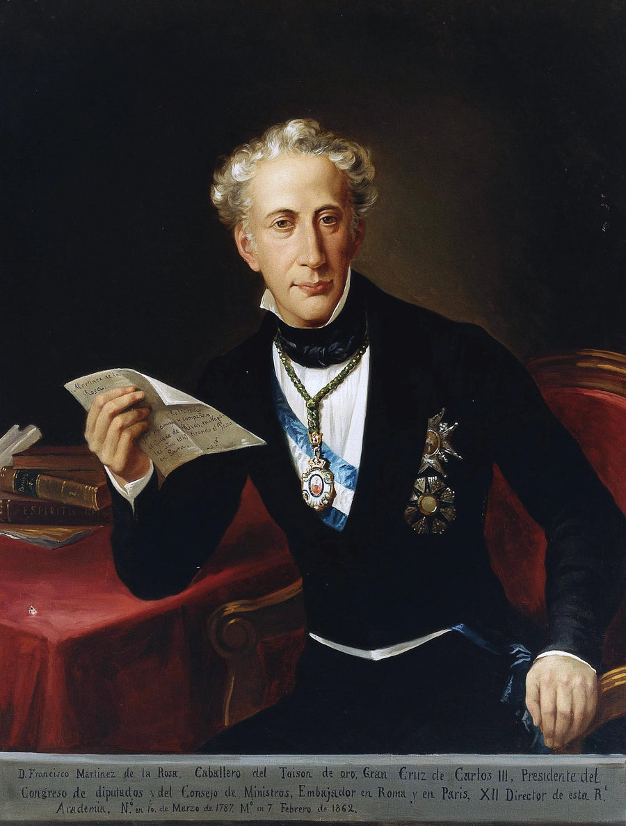 Francisco Martínez de la Rosa (copie) - Francisco Díaz Carreño