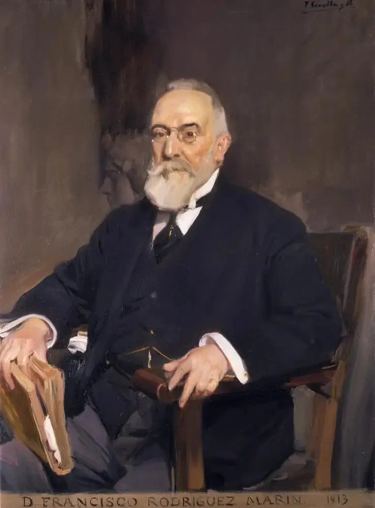 Francisco Rodríguez Marín - Joaquín Sorolla image 1 reproduction d’œuvre d’art à l’huile