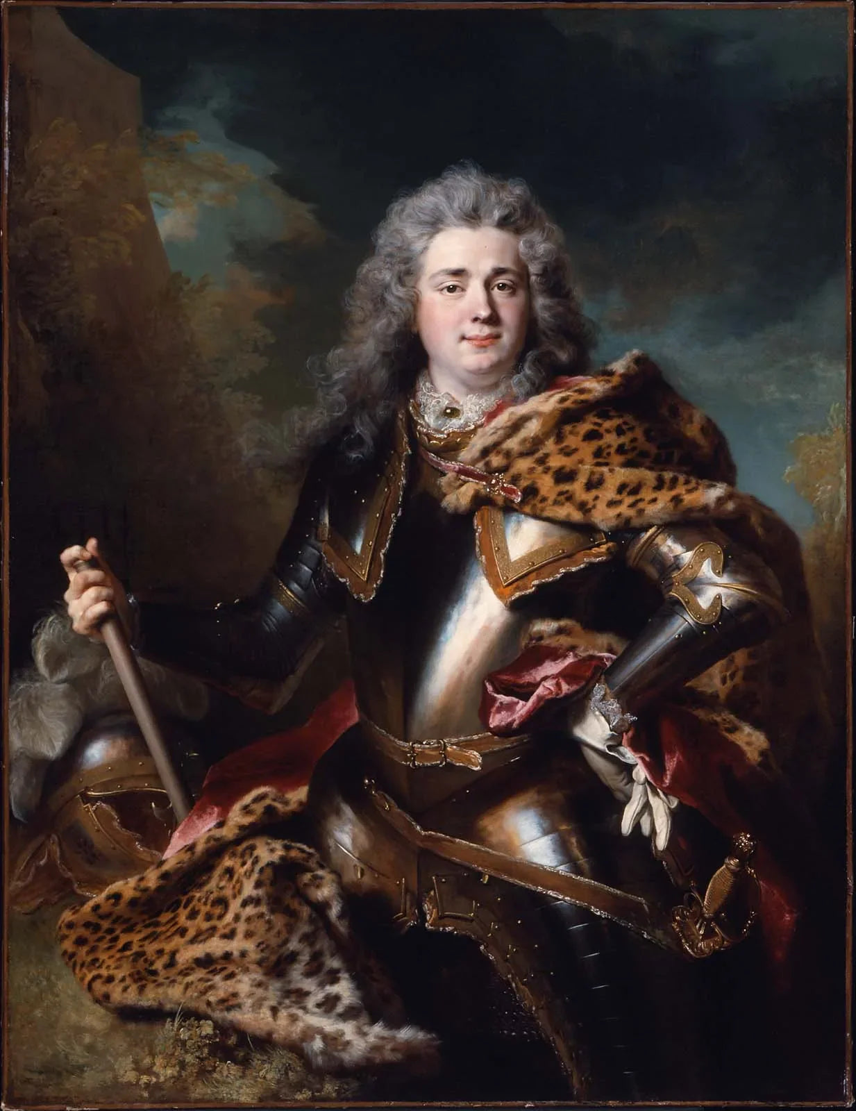 François Armand de Gontaut, duc de Biron - Nicolas de Largillière image 1 copie de tableau peinte à la main
