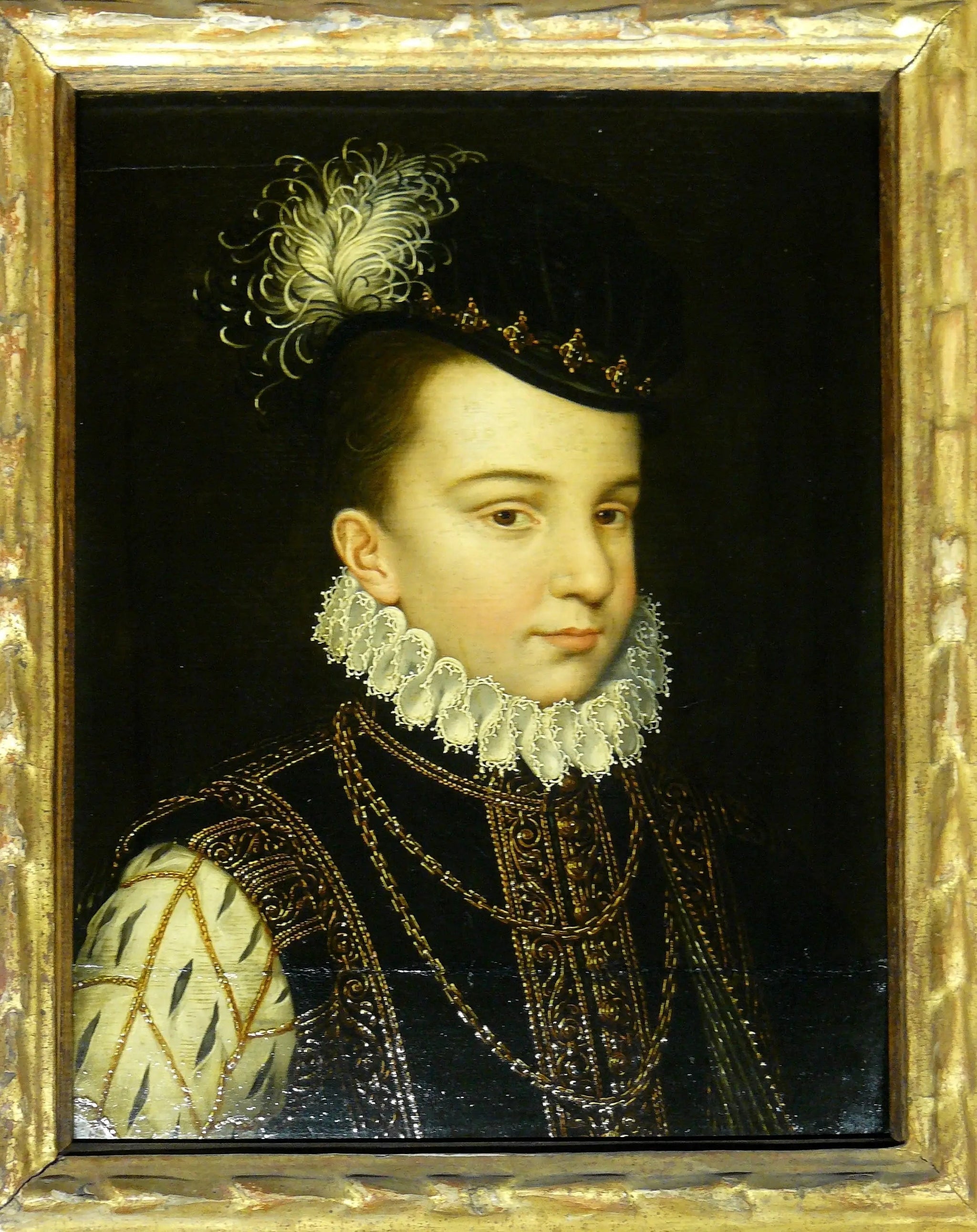 François Hercule de France - François Clouet image 1 copie peinte à la main à l’huile