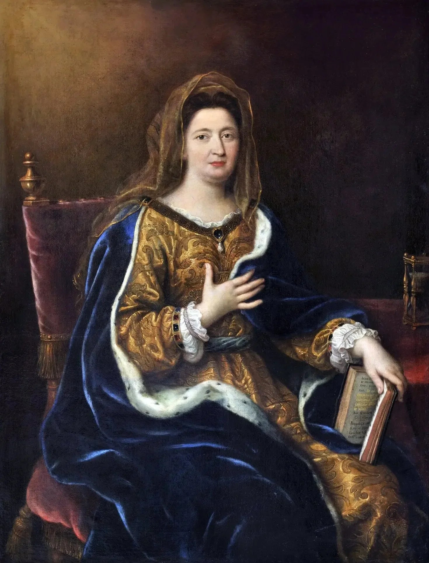 Françoise d'Aubigné, marquise de Maintenon (1635-1719) - Pierre Mignard image 1 reproduction de peinture à l’huile
