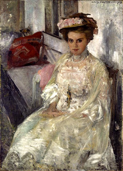 Frau Douglas (Irma Hübner) - Lovis Corinth