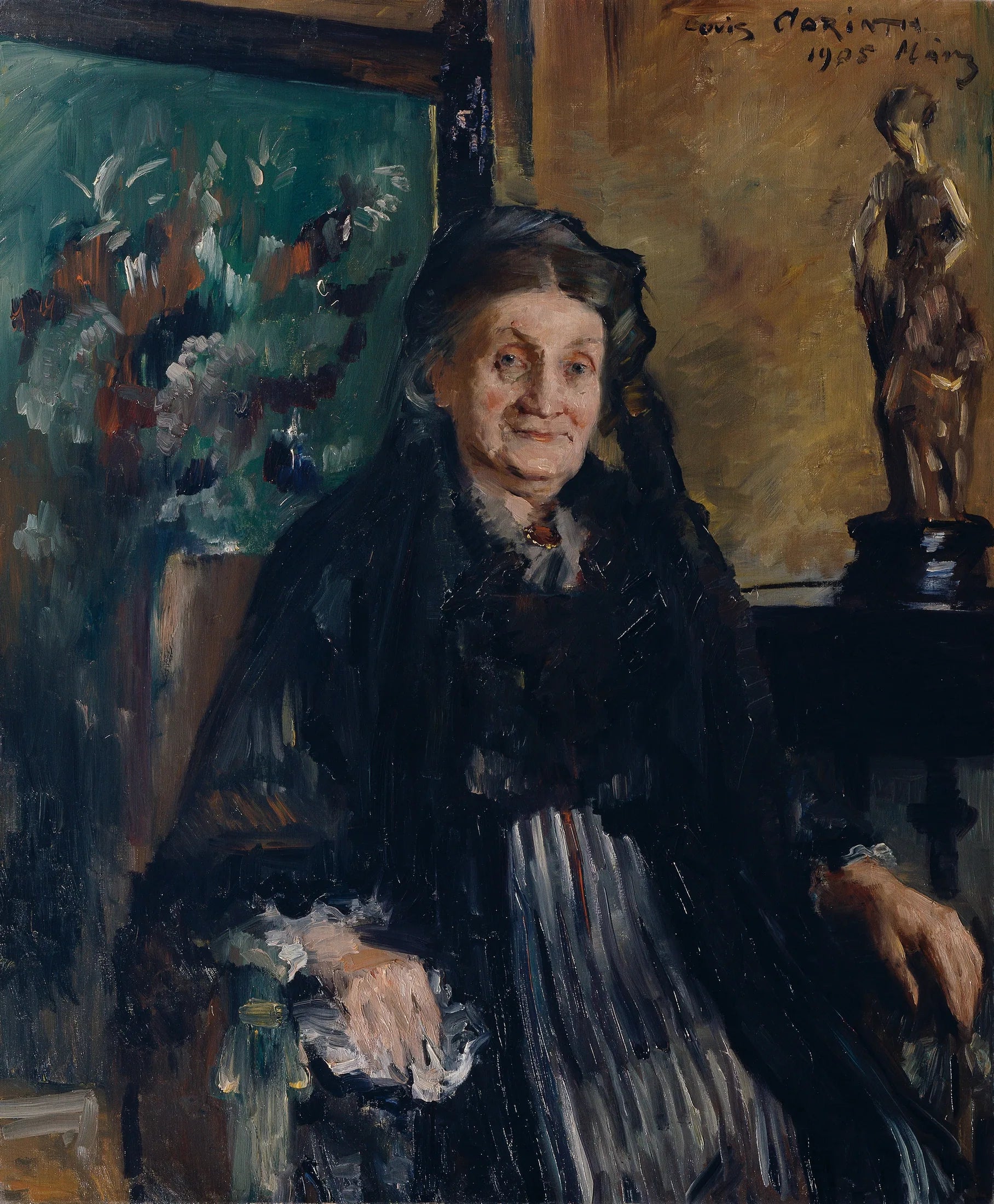 Frau Marie Moll - Lovis Corinth image 1 reproduction de peinture à l’huile
