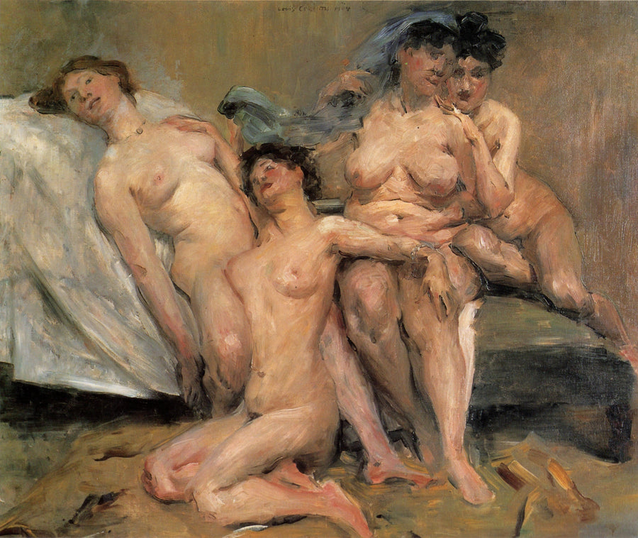Frauengruppe - Lovis Corinth