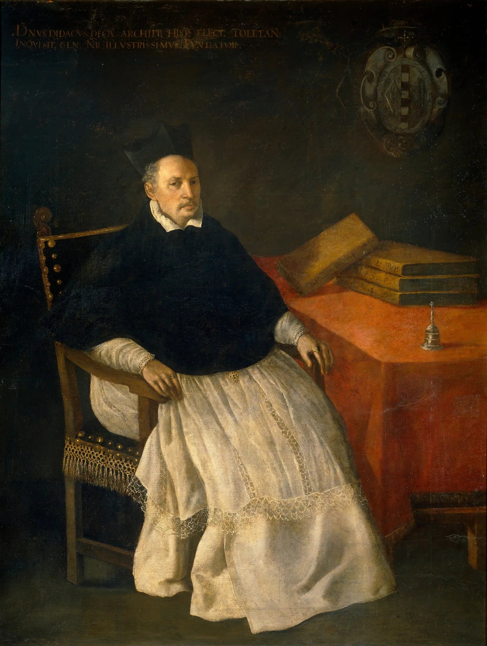 Fray Diego de Deza et Tavera arzobispo de Séville - Francisco de Zurbarán image 1 tableau peint à l’huile sur toile