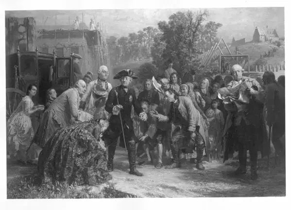 Frédéric Th. grand comme bâtiment - maître - Adolph von Menzel image 1 reproduction artisanale de tableau