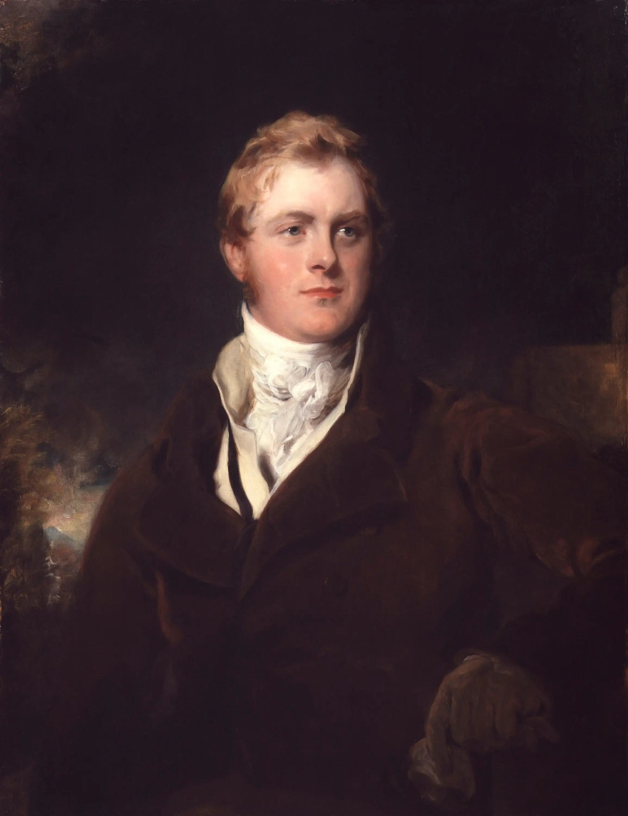 Frederick John Robinson, 1er comte de Ripon - Thomas Lawrence image 1 reproduction artisanale de tableau