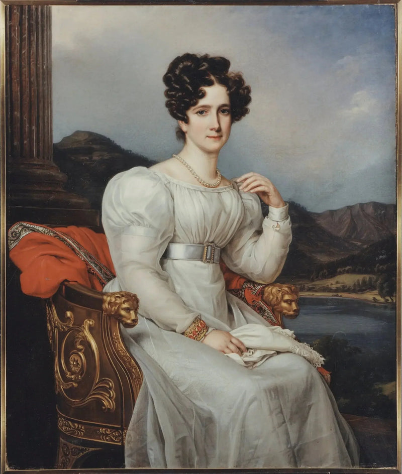 Fredrika Dorotea Vilhelmina, 1781 - 1826, Drottning en Suède - Joseph Karl Stieler