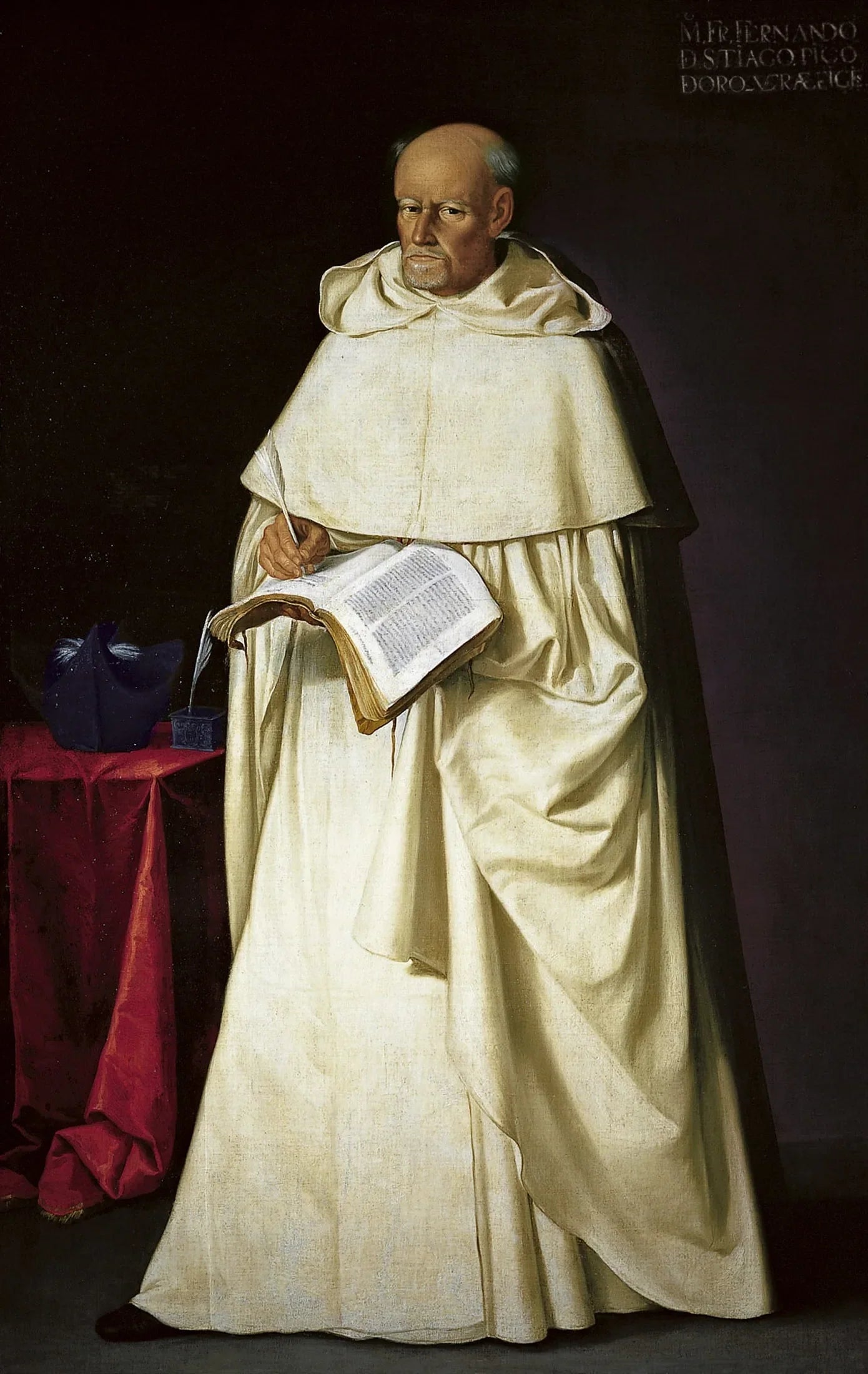 Frère Hernando de Santiago - Francisco de Zurbarán image 1 reproduction d’œuvre d’art à l’huile
